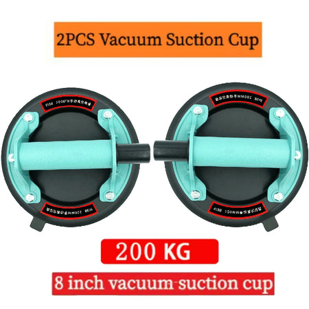 8 Inch Vacuum Suction Cup &ndash; 200 Kg Capacity Lifter 2PCS
