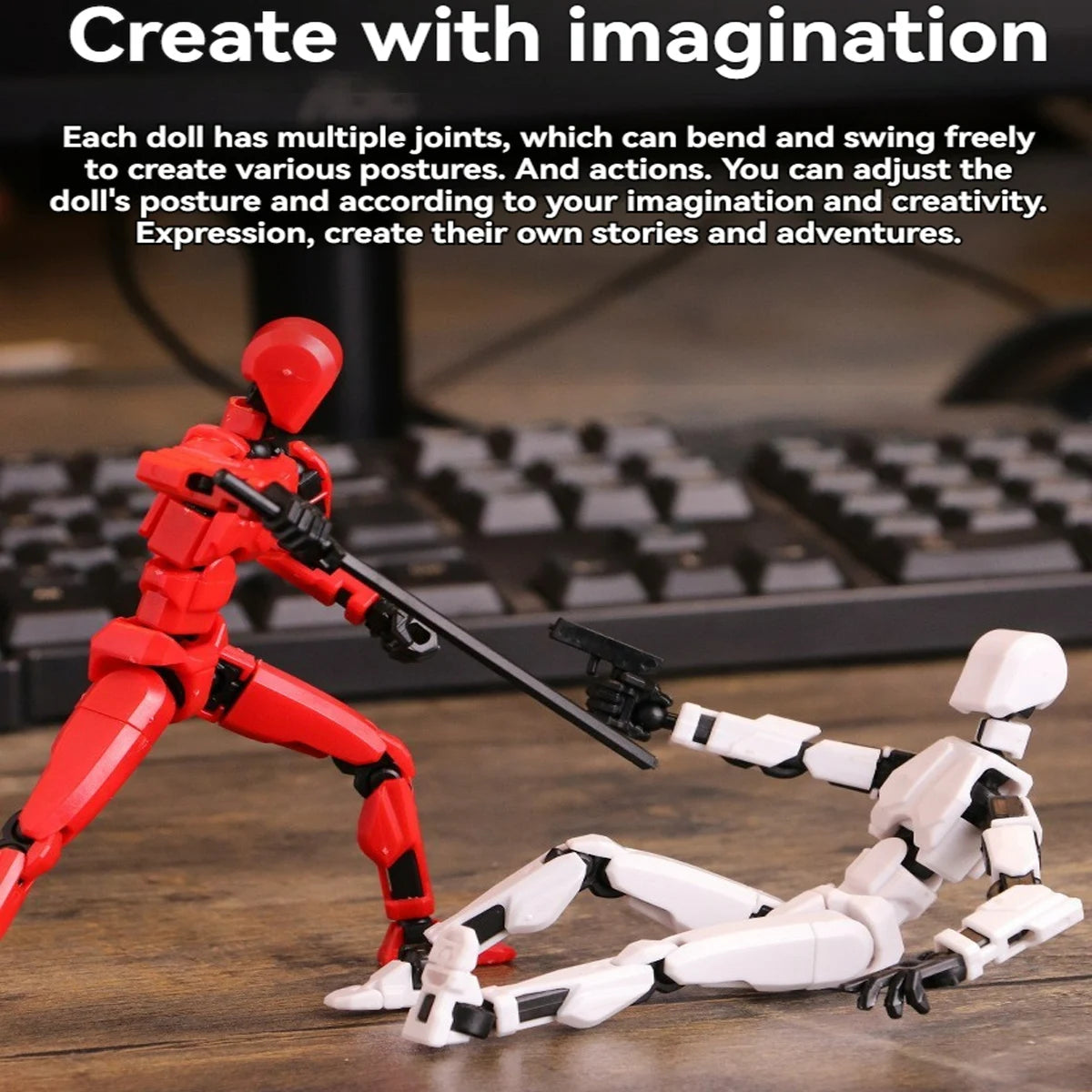 Multi Joint Mobile Doll &ndash; Full Body Activity for Creative Play