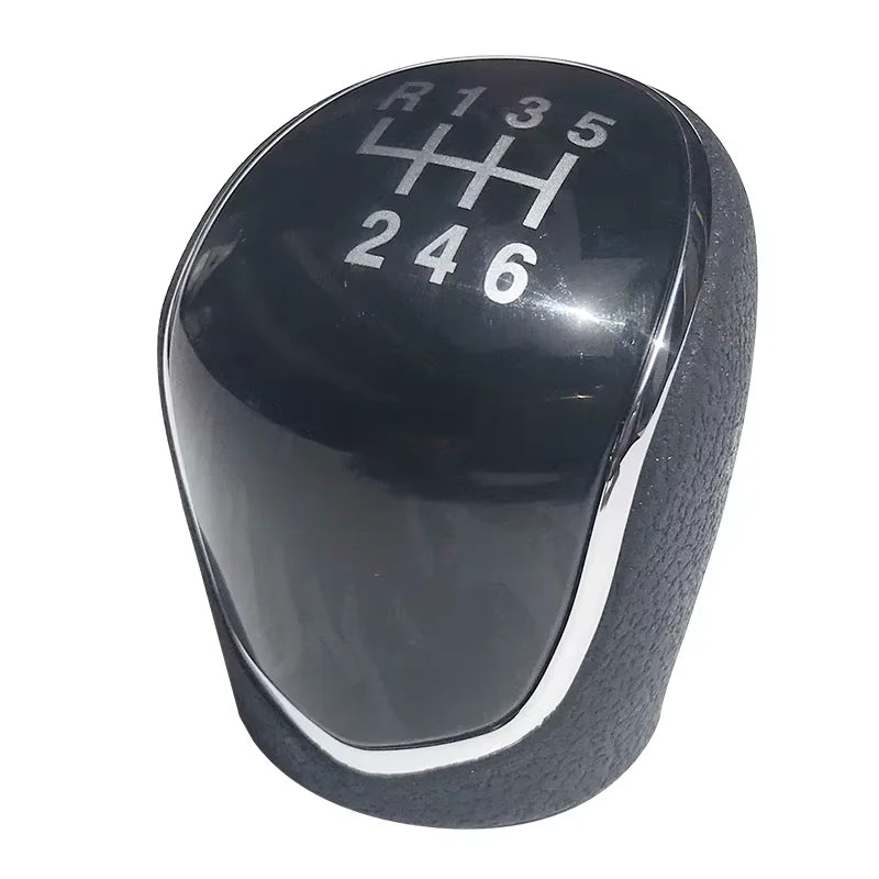 Leather Gear Shift Knob 6-Speed Manual for JAC Refine S3 S5 S7 T6 T8 by InterCyprus Trading Ltd