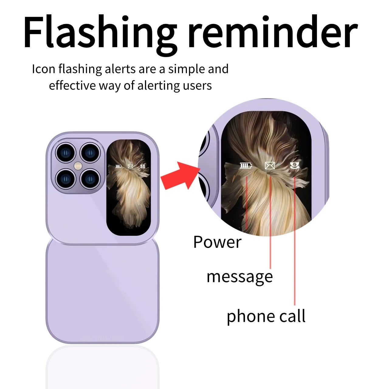 Palm Cute Flip Phone &ndash; Senior Friendly Push Button Comfort
