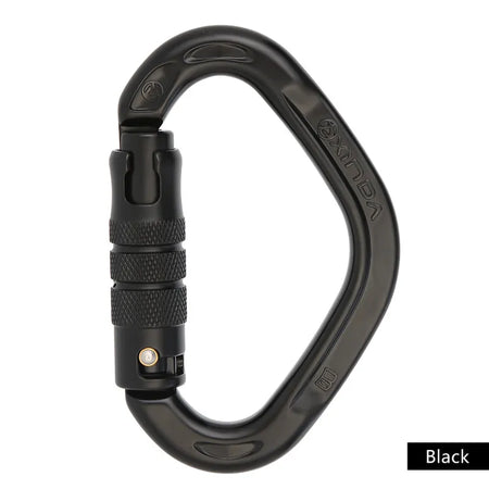 Xinda 22KN Auto Carabiner &ndash; Ultra Lightweight Climbing black