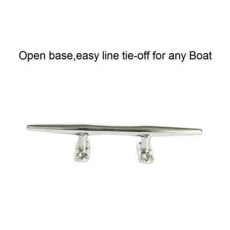 AISI 316 Deck Cleat 4-12 Inch &ndash; Marine Grade Resistant