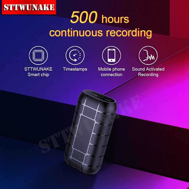 Mini Voice Activated Recorder L4 - 500 Hours Recording