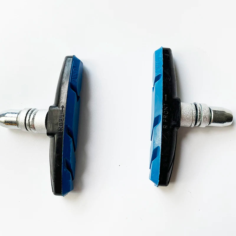 4 Pairs V-Shaped Silent Brake Pads For BMX - Quiet Durable