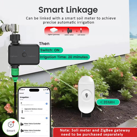 Zigbee Water Timer - Hub Required, Works With Tuya System