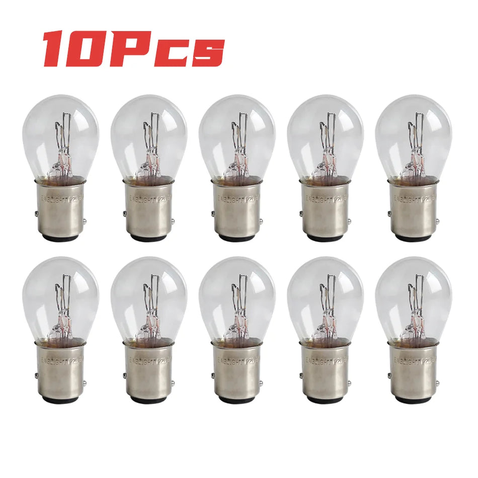 Hulit 1157 BAY15D LED Turn Signal Bulbs For Vehicle Tail Lights, Yellow