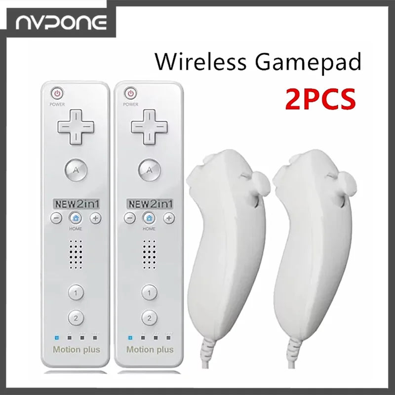 ZB063-67 Wii Remote With Nunchuck Built-In Motion Plus