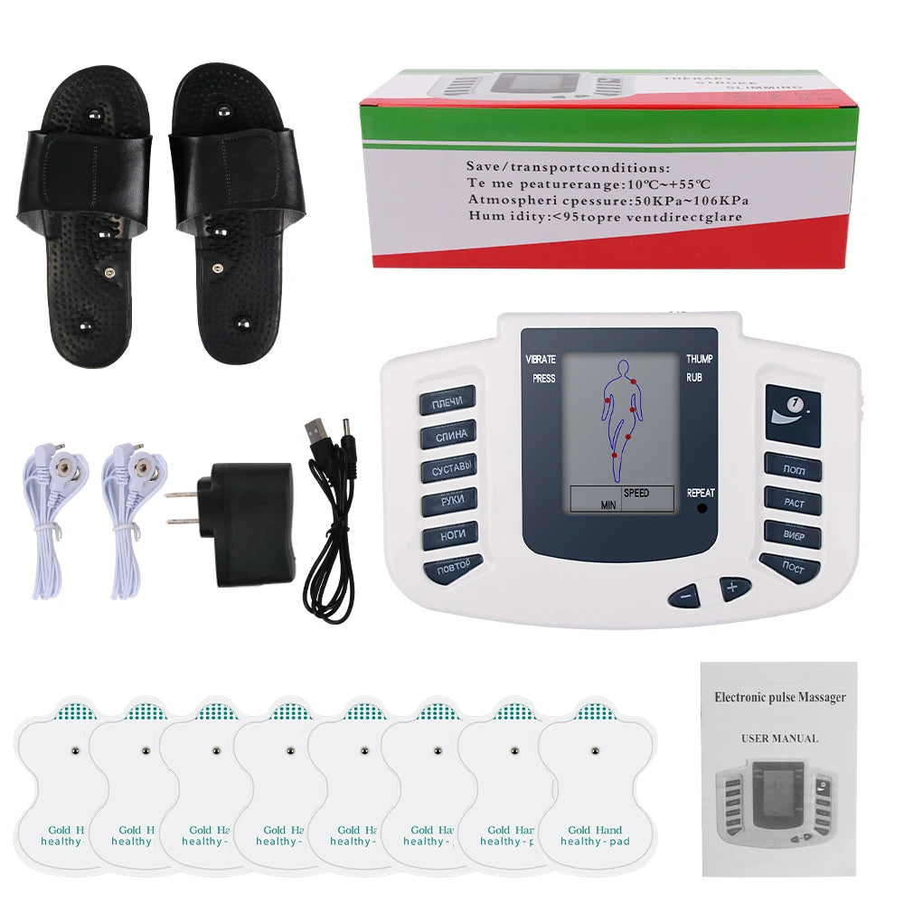 EMS Tens Massage Unit - Full Body Electrical Muscle Therapy US B