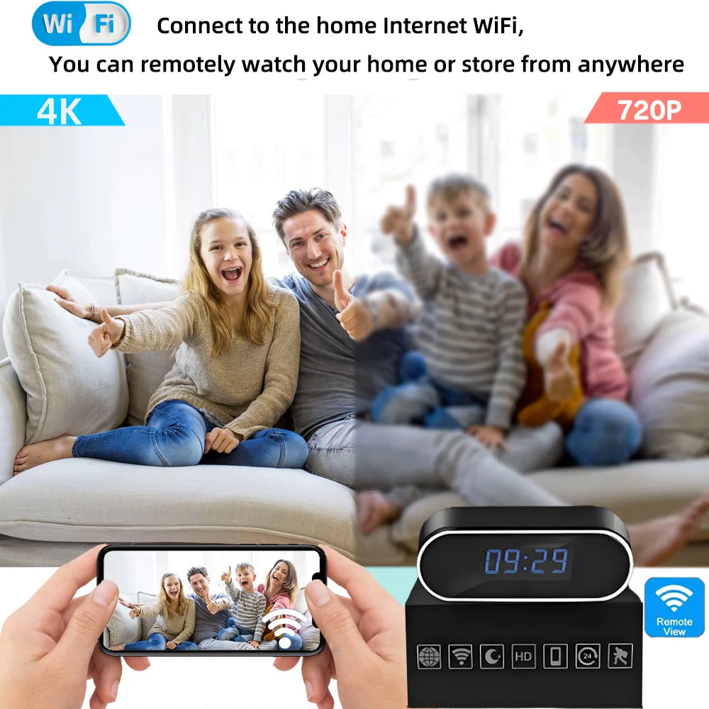 Cmaos 4K HD WiFi Camera &ndash; Upgraded Clarity with Infrared Night Vision