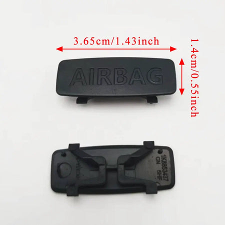 Airbag Emblem Pillar Trim Cap for VW Passat Seat 1K8853437 by InterCyprus Trading Ltd
