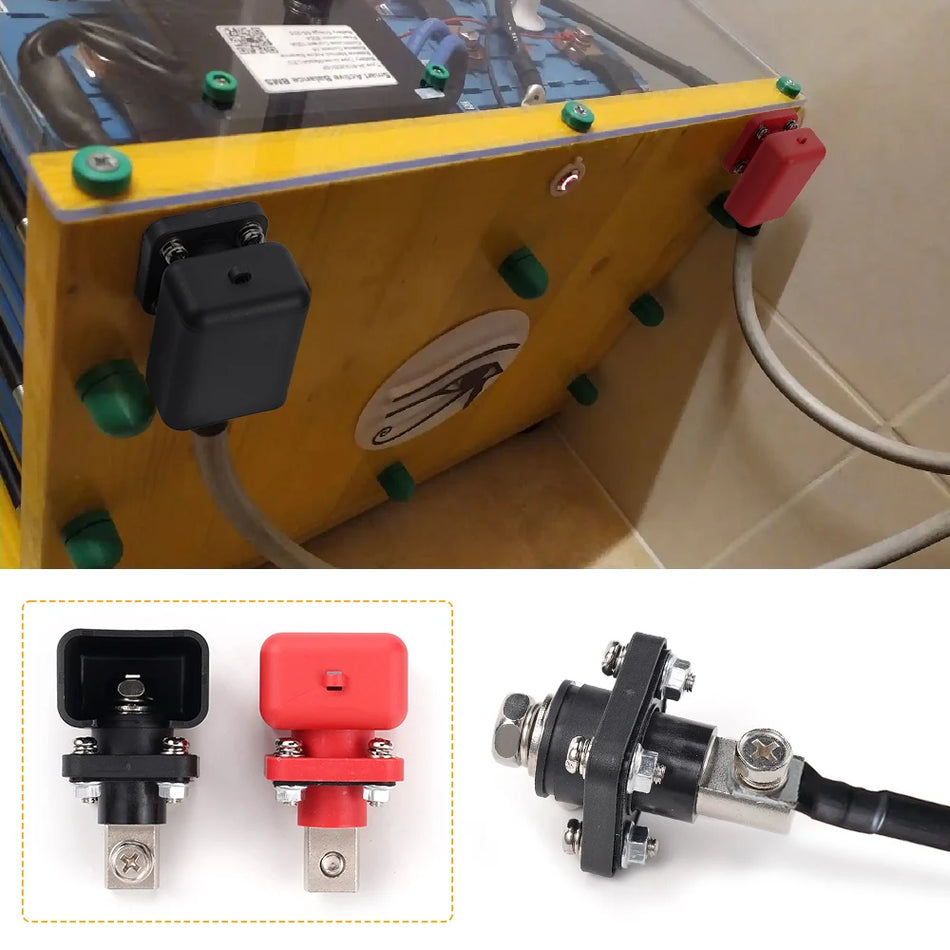 200A Vase-Liitiumpatarei Terminali Ühendus Energiavarustuseks, Inverteri Pistik