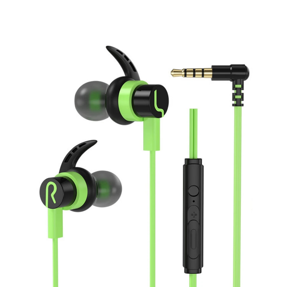 Miwayer Wired Earphones Ear Earpieces &ndash; Noise Isolation green