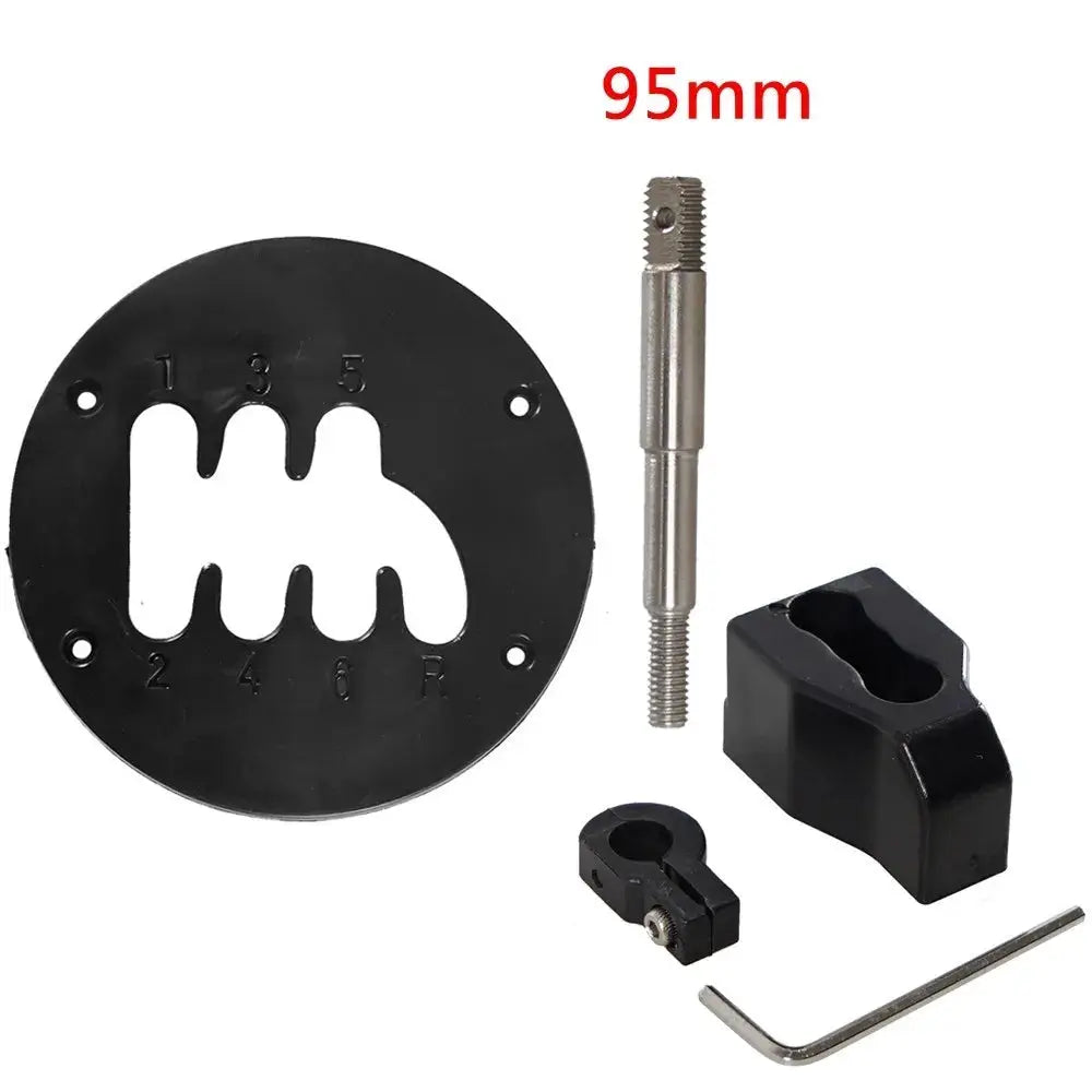 6 Speed Throw Gear Mold Damping Short Shifter Plate Mod for Thrustmaster TH8A Accessories, 75mm or 95mm Shifter Lever Adapter by InterCyprus Trading Ltd