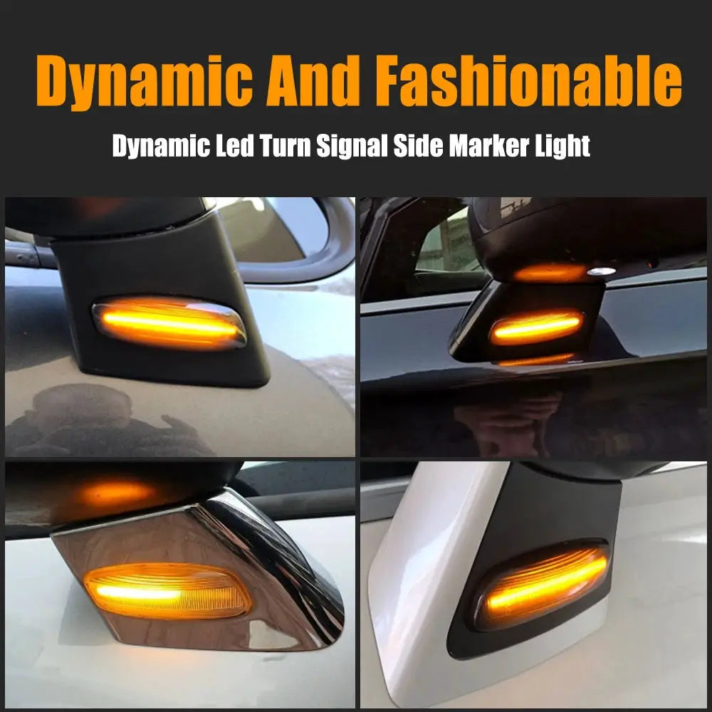 For Citroen C4 Picasso C3 C5 DS4 For Peugeot 308 207 3008 5008 LED Car Dynamic Turn Signal Light Side Marker Lamp Blinker 12v by InterCyprus Trading Ltd