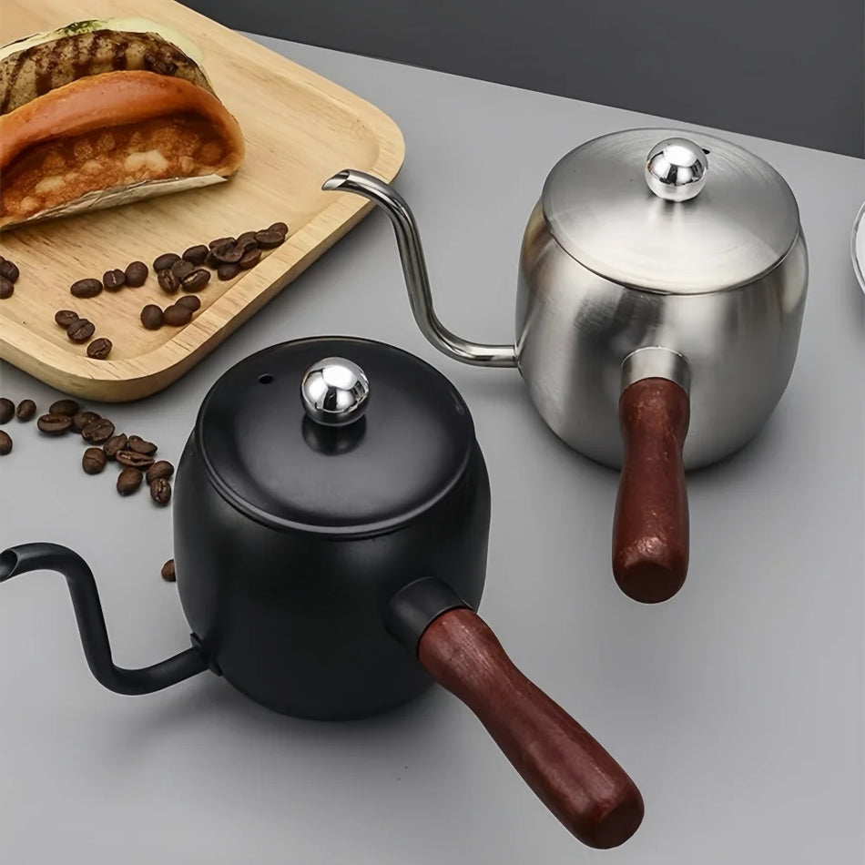 500ML Coffee Hand-Brewed Pot &ndash; Premium 304 Stainless Steel Construction