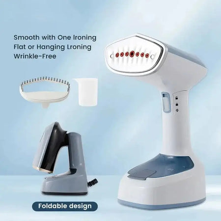 1500W Fast Heat Garment Steamer Foldable Travel Handheld
