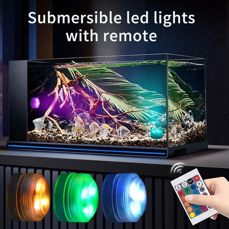 Submersible RGB Underwater Lights Remote &ndash; Color Change
