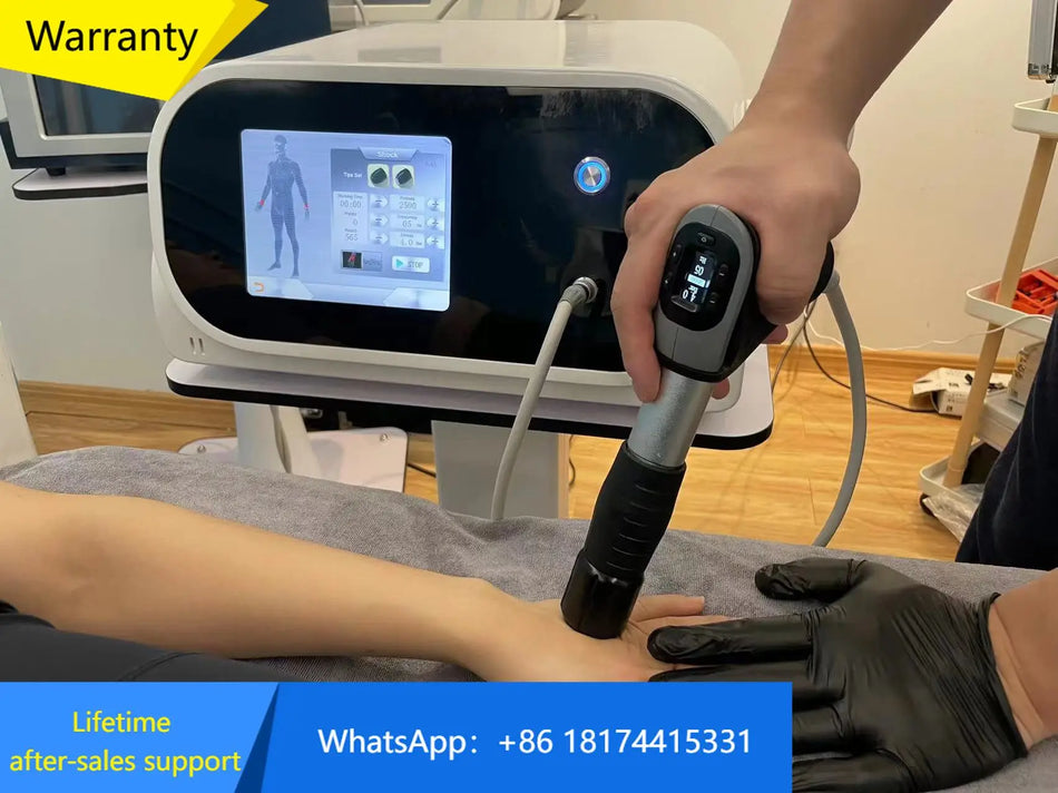 Pneumatické zařízení pro terapii rázovými vlnami ESWT pro léčbu ED