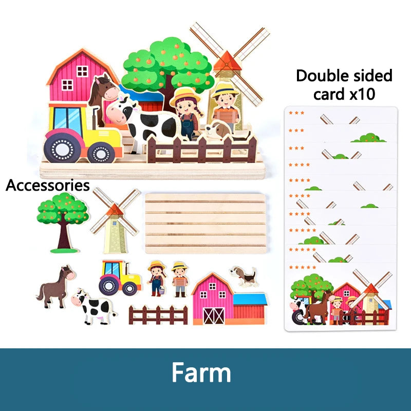 Brozebra BZS00577 Montessori Logic Thinking Game &ndash; Engaging B