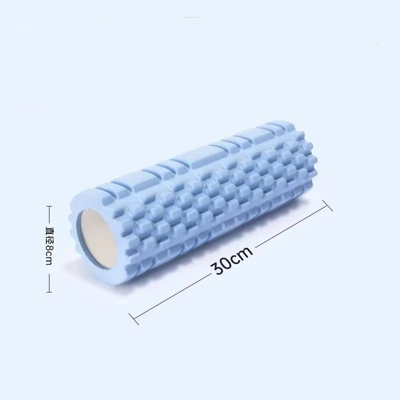 30cm Multi-Functional Foam Roller for Yoga and Pilates blue
