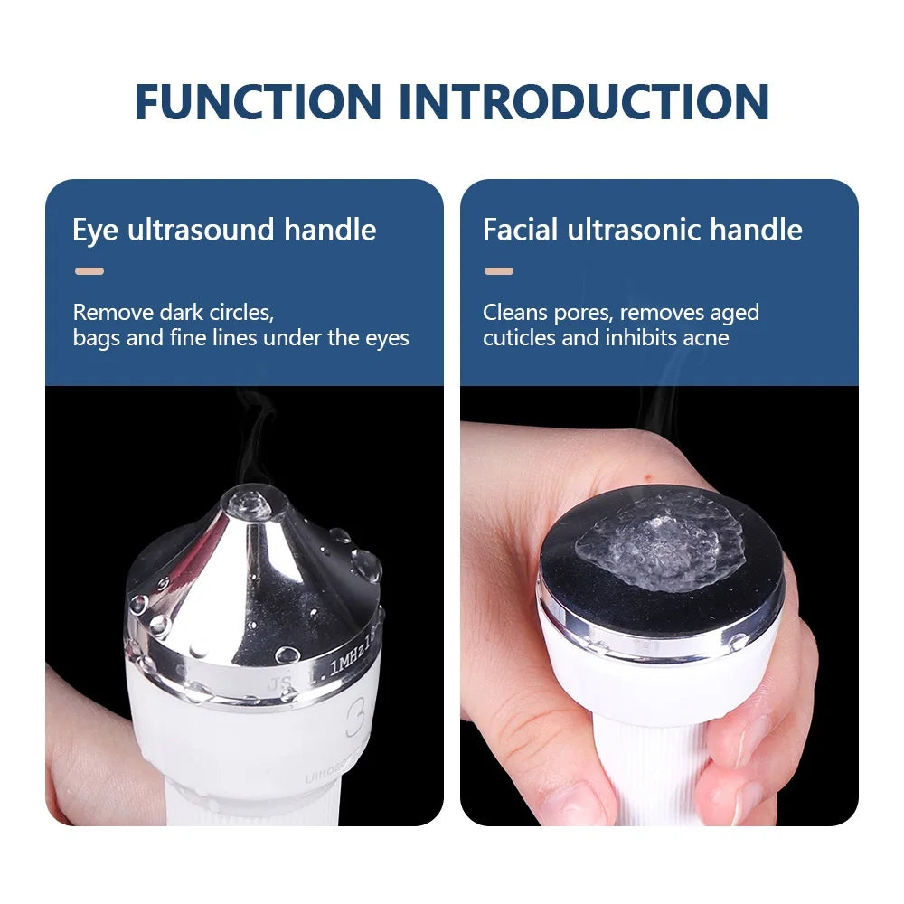 3 IN 1 Ultrasound Beauty Machine &ndash; Skin Tightening and Pore Cleansing