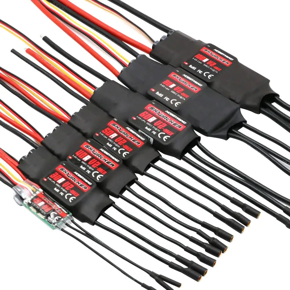 Hobbywing Skywalker 40A 50A 60A 80A 15A 20A 30A 100A 120A V2 130A160A ESC Speed Controller With UBEC For RC Airplanes Helicopter by InterCyprus Trading Ltd
