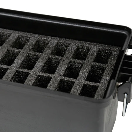 AMMO 50-P Plastic Box - Foam Pistol Magazine Holder