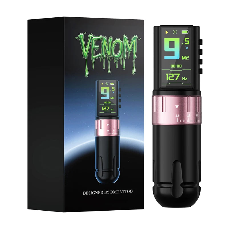 DM Venom Adjustable Stroke Tattoo Machine &ndash; Compact