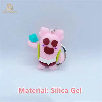 Poco Tara Cartoon Character Keyring - Spike Hero Ornament Pendant HYYSK-92