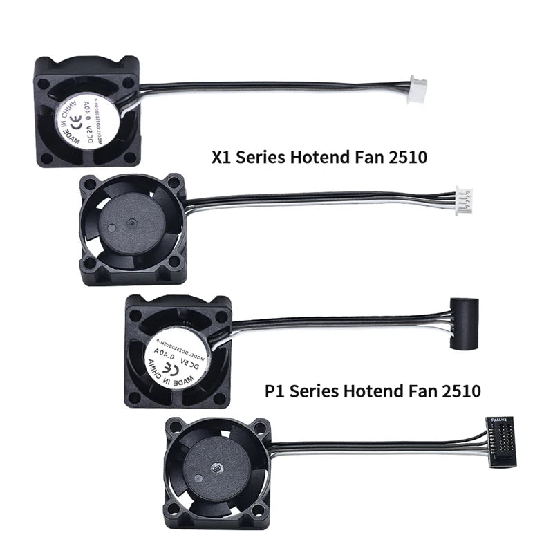 Bambu Lab X1/X1C/P1P/P1S Metal Hotend &ndash; Enhanced Cooling
