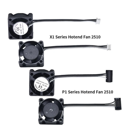 Bambu Lab X1/X1C/P1P/P1S Metal Hotend &ndash; Enhanced Cooling