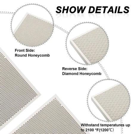 Honeycomb Ceramic Soldering Board with Special Needles for Jewelry Making