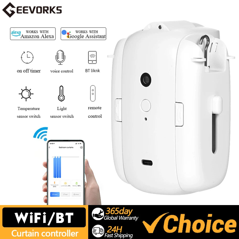 Tuya Smart Curtain Motor