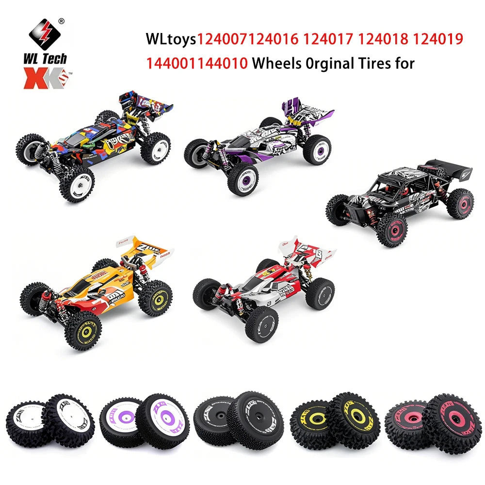 WLtoys RC Car Wheels Original Tires &ndash; OEM Quality Fit