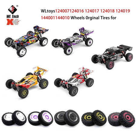 WLtoys RC Car Wheels Original Tires &ndash; OEM Quality Fit