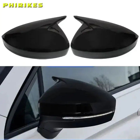 1 Pair Rear View Mirror Cover for Tiguan 2017 2022 Trim Caps