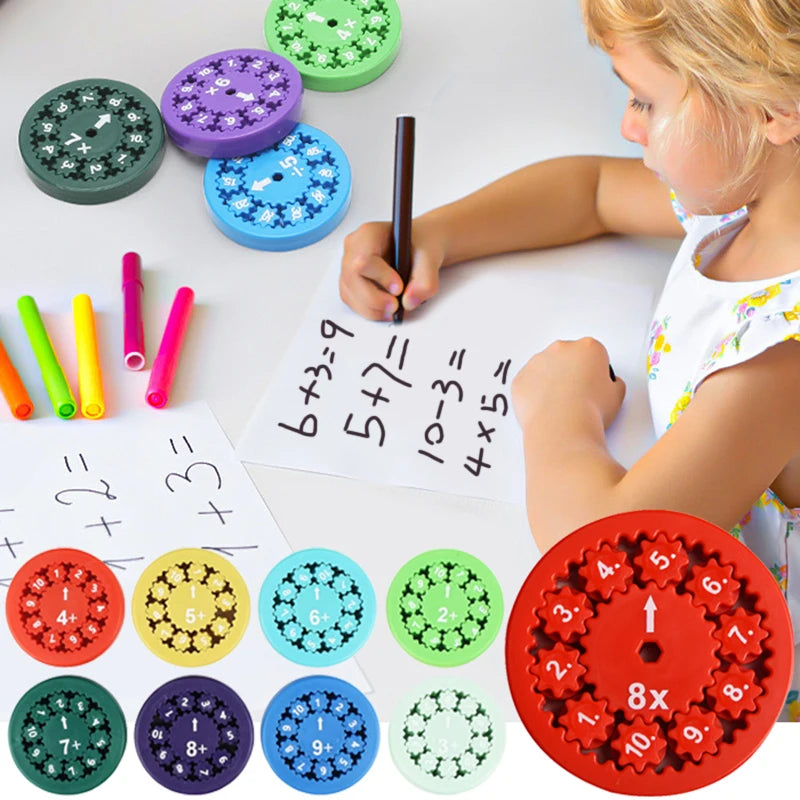 Math Fidget Spinners BZS00611 - Educational Abacus Toy