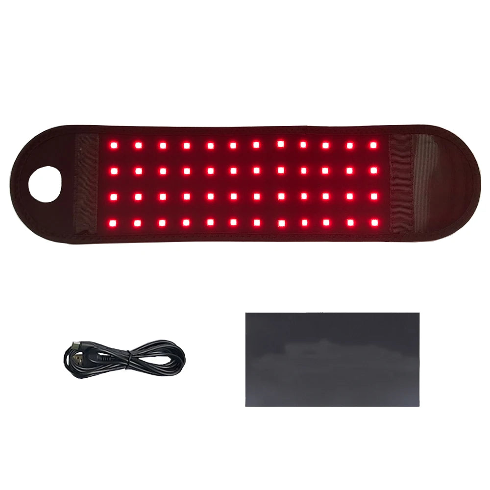 Red Infrared LED Light Pad - Pain Relief and Slimming Wrist Belt With Box