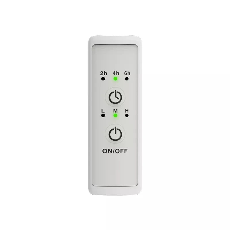 Bath Towel Rack Dryer &ndash; Thermostat Control With Timer White round tube