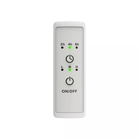 Bath Towel Rack Dryer &ndash; Thermostat Control With Timer White round tube