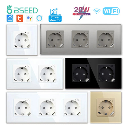 BSEED Smart Wifi Wall Socket