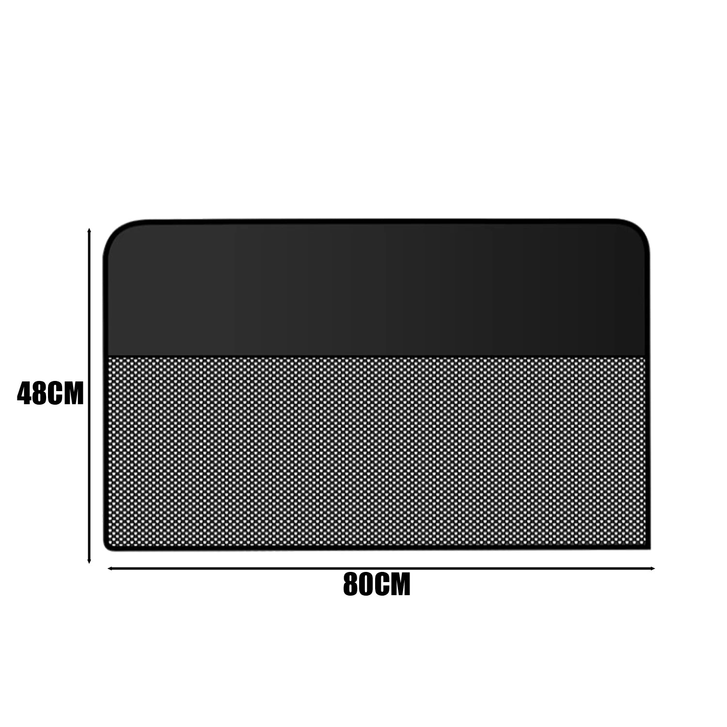 Magnetic Black Mesh Car Sunshade - Summer Privacy and Sun Protection 1pc Rear window