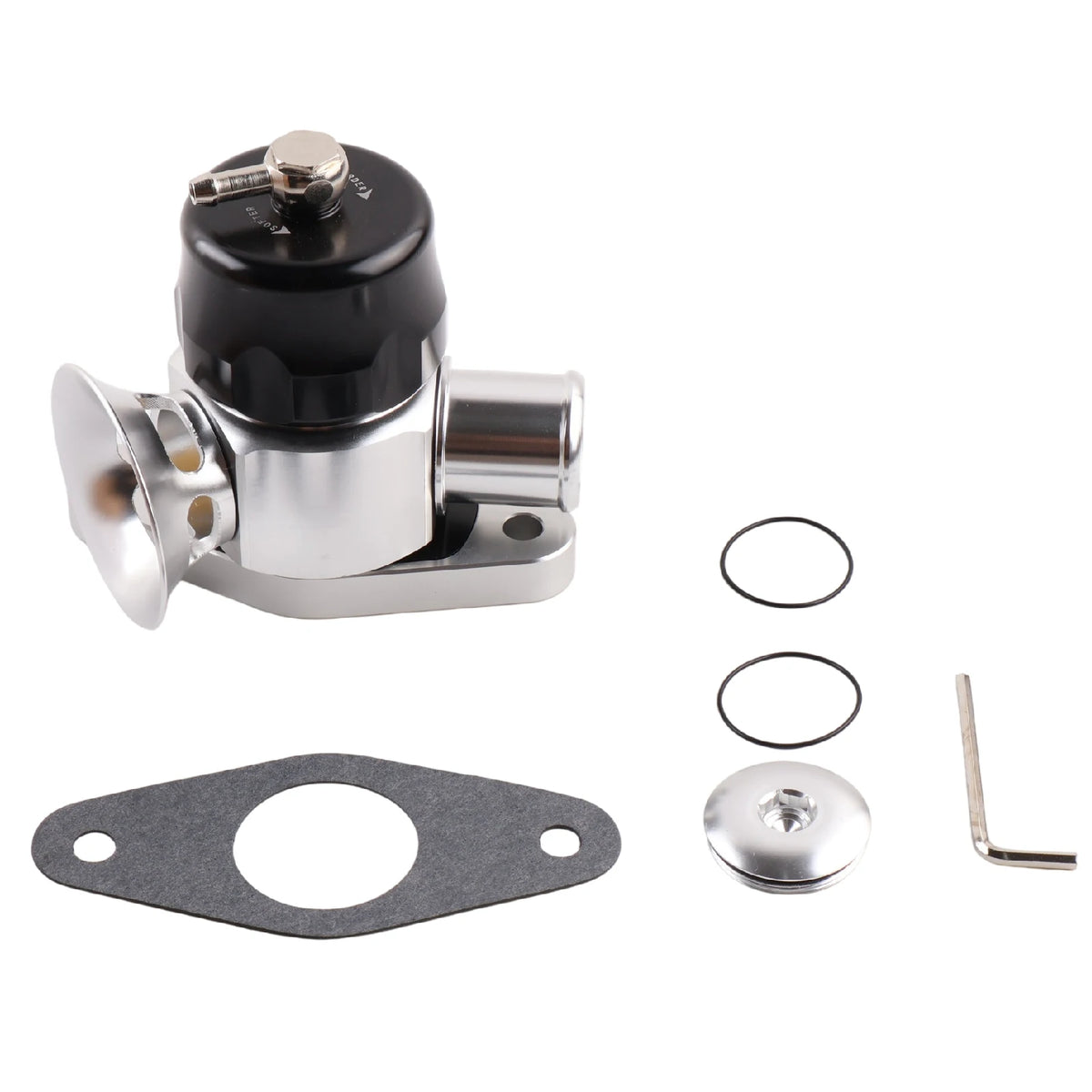 Blow Off Valve Dual Port Aluminum for Mazda Mazdaspeed 3 6 Subaru WRX by InterCyprus Trading Ltd