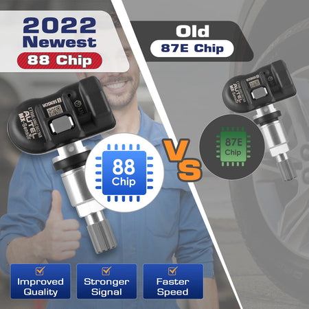 Autel MX-Sensor &ndash; 2in1 TPMS Replacement 433MHz 315MHz