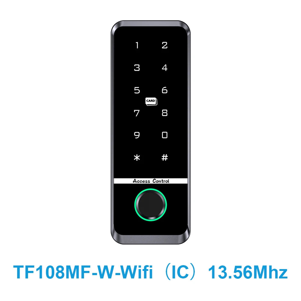 TF108/TF109 Tuya Fingerprint Lock &ndash; Waterproof Keyboard TF108MF-W-Wifi