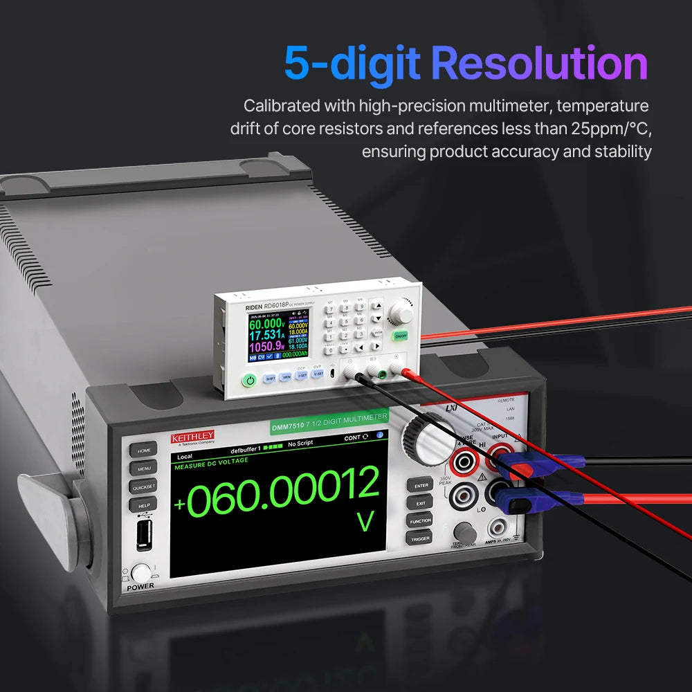 RD6018P D6018PW &ndash; Bench Power Supply USB WiFi Controller