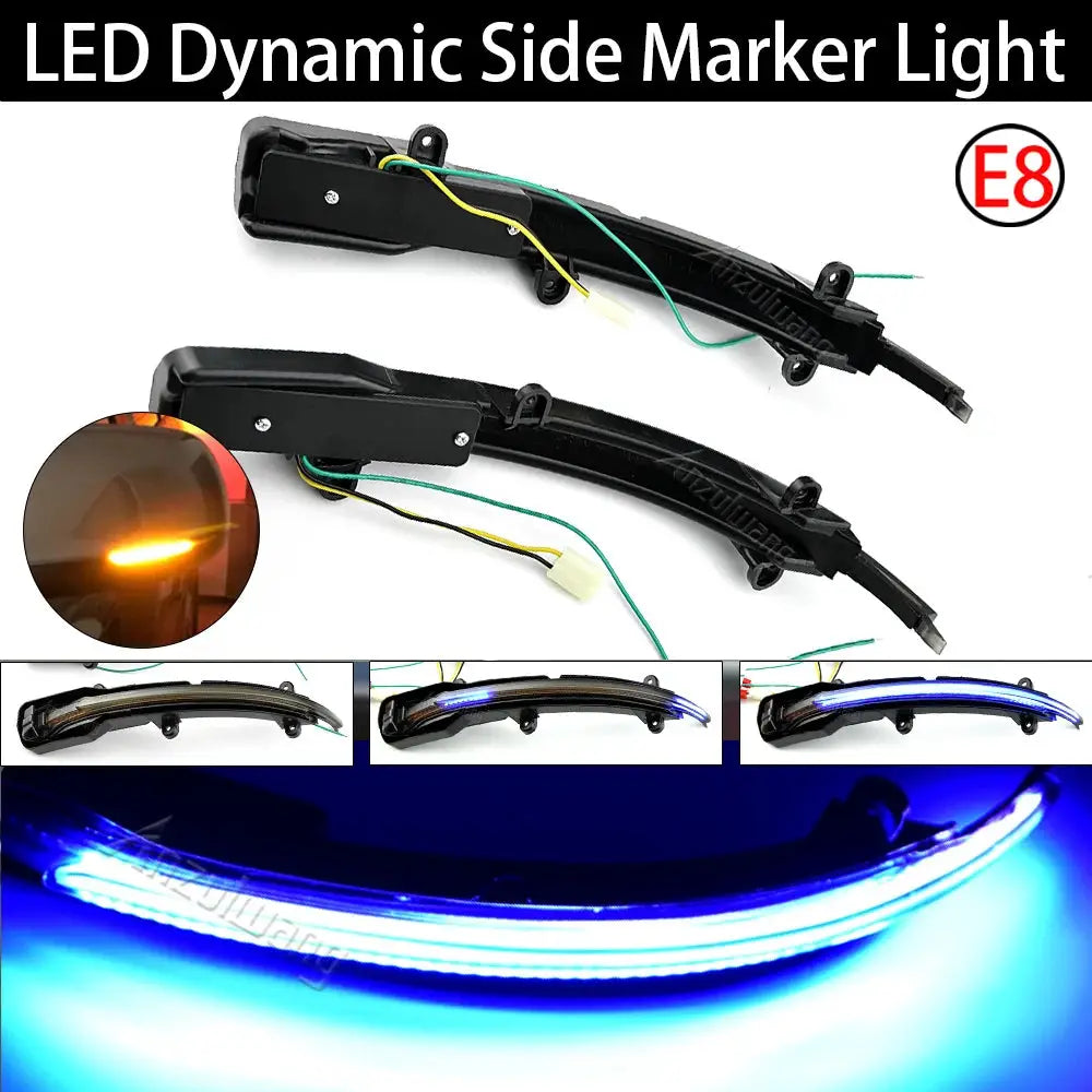Dynamic LED Turn Signal Lights For Audi Q5 Q7 SQ5 SQ7 8R 4L by InterCyprus Trading Ltd