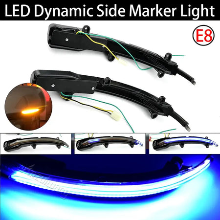 Dynamic LED Turn Signal Lights For Audi Q5 Q7 SQ5 SQ7 8R 4L by InterCyprus Trading Ltd