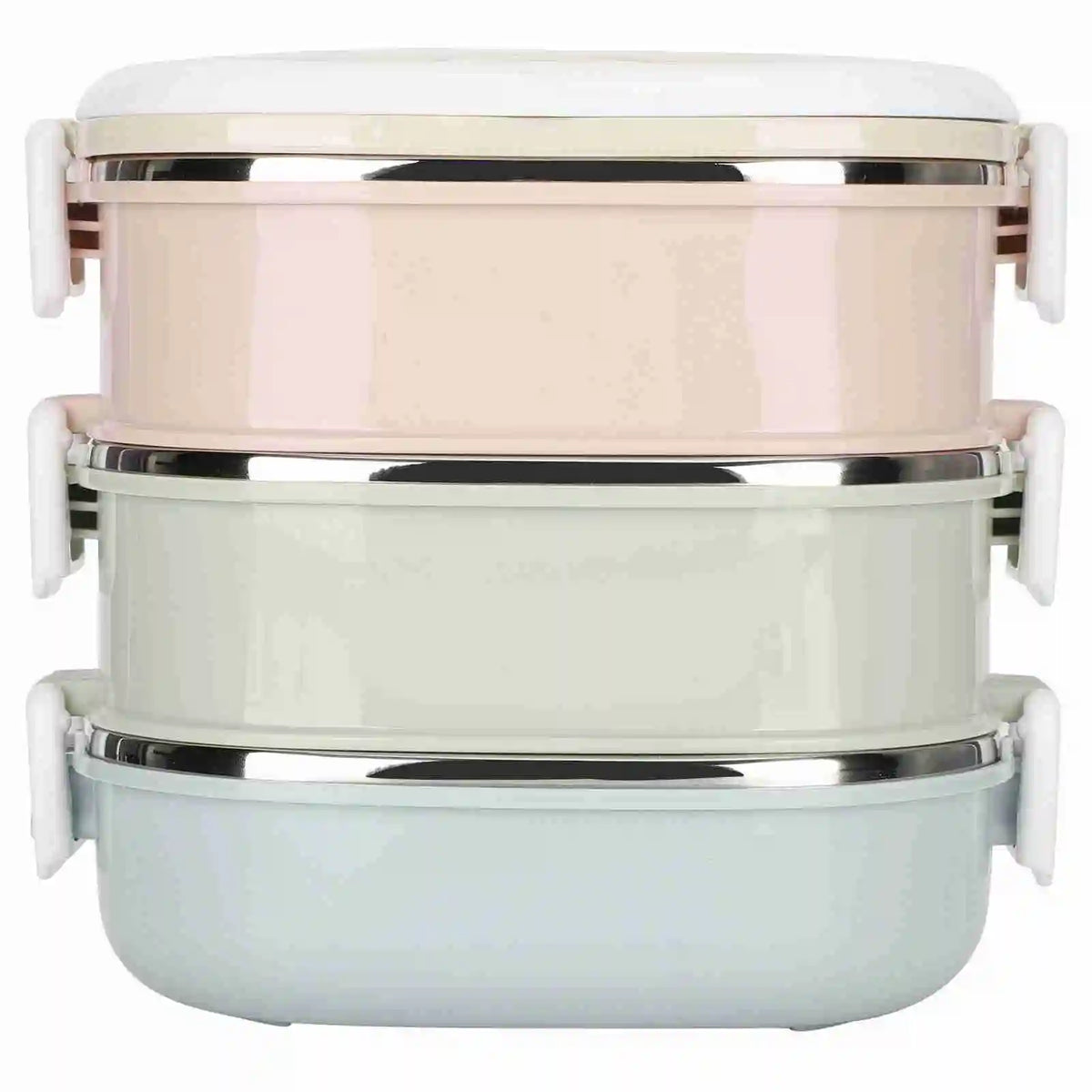 Lunch Box Stainless Steel Food Container &ndash; Durable Three  Layer