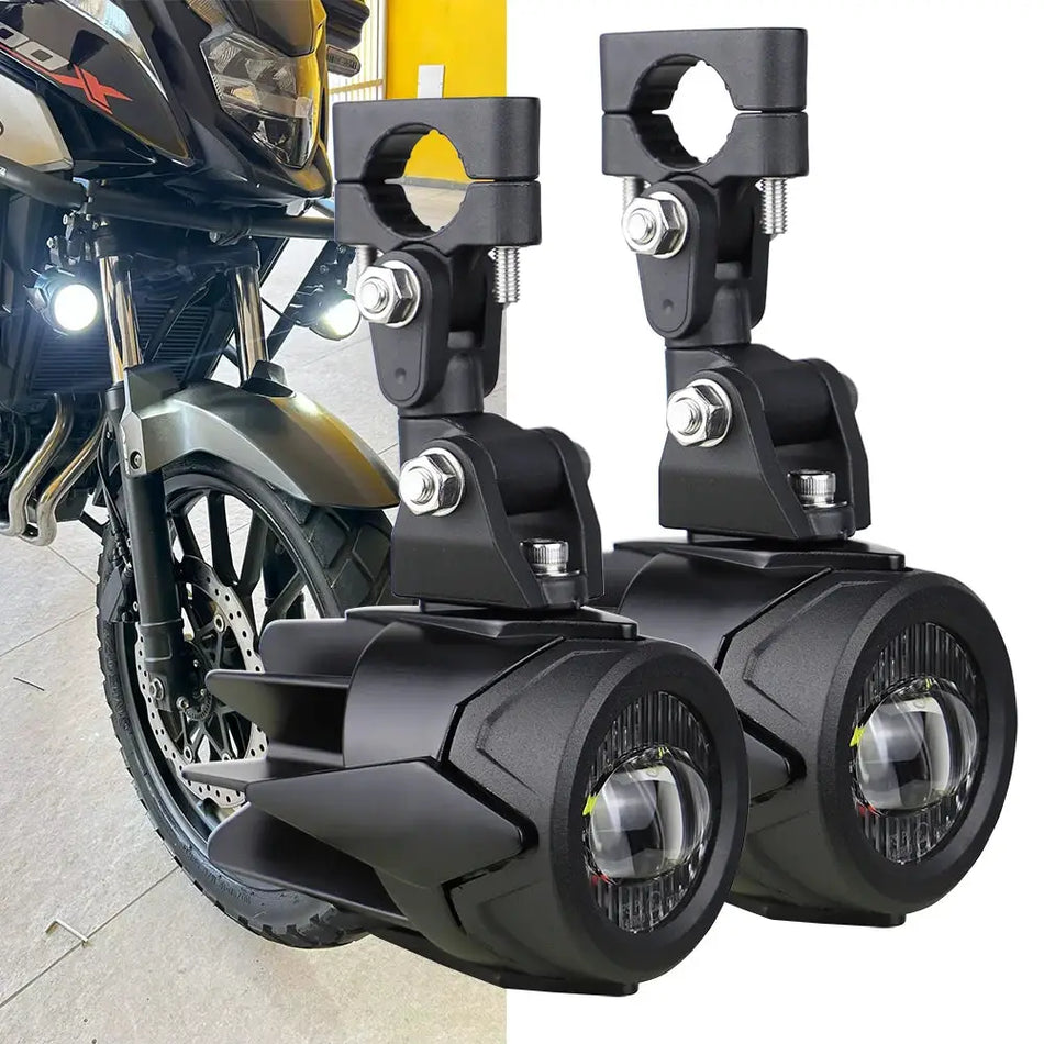Motorcycle Fog Lights Upgrade LED Auxiliary Fog Light 40W 6000K for CB500X CB500F R1200GS F800GS F700GS F650 K1600 by InterCyprus Trading Ltd
